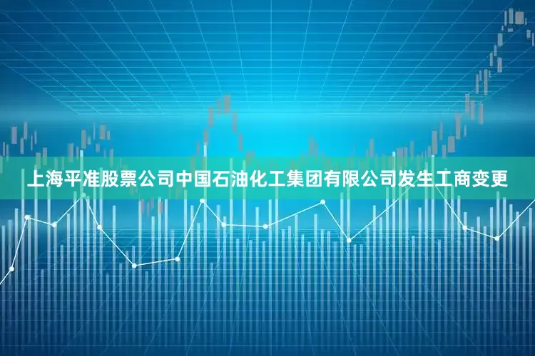 上海平准股票公司中国石油化工集团有限公司发生工商变更
