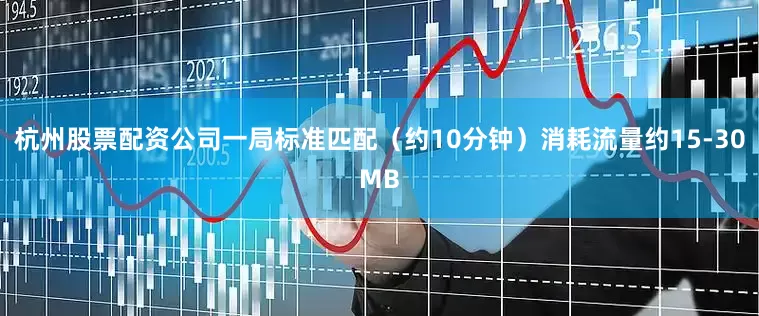 杭州股票配资公司一局标准匹配（约10分钟）消耗流量约15-30MB